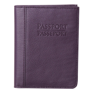 13597P PU Or Leather Passport Holder