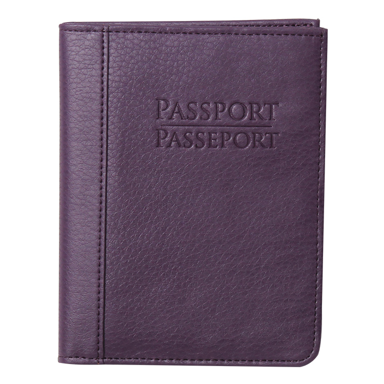 13597P PU Or Leather Passport Holder