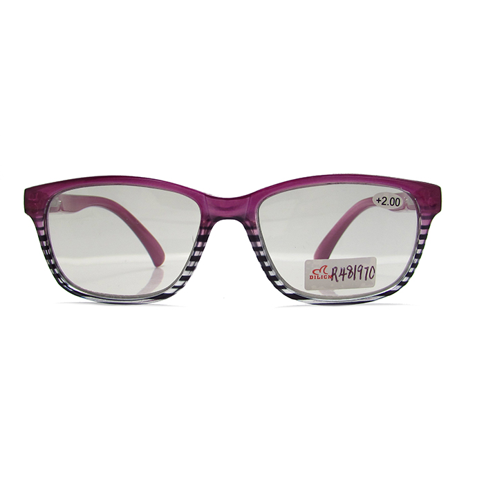 The latest purple lady's photochromic reading glasses