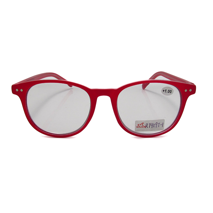 Good-looking plastic lady's photochromic bifocal reading glasses