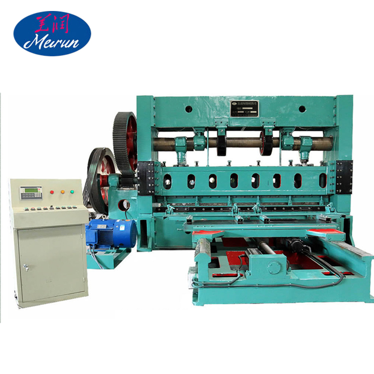 High Efficiency !! Expanded Metal Mesh Machines (Made In China)/fully automatic expanded metal mesh making machinery 
