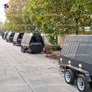 Razor Wire Militray Trailers