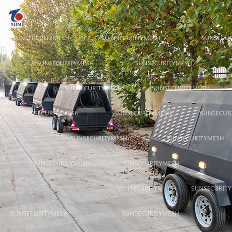 Razor Wire Militray Trailers