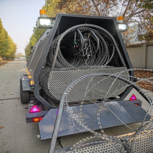 fully automatic barrier vehicle