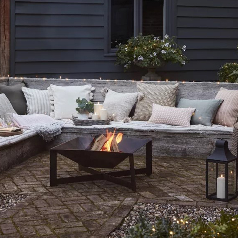 outdoor fire pit bowl sphere