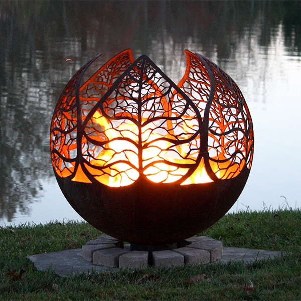 outdoor fire pit sphere-1
