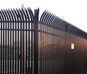 Industrial Palisade fencing2
