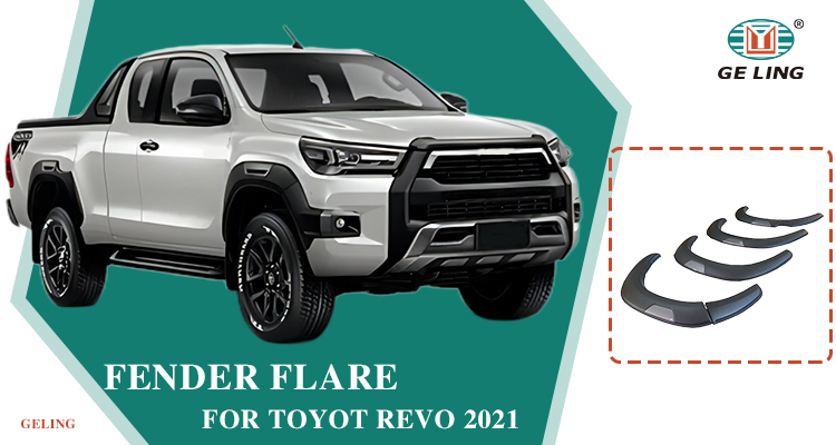 Parafango passaruota per Toyota Hilux Revo 2021 2020