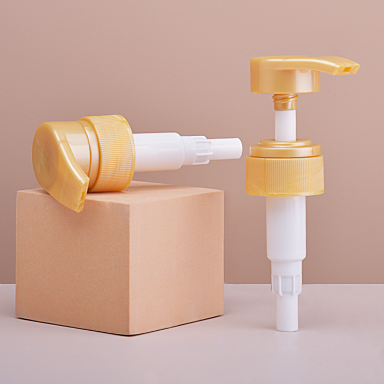 Distributeur de lotion dorée 4,0 cc pour bouteille de 1 litre