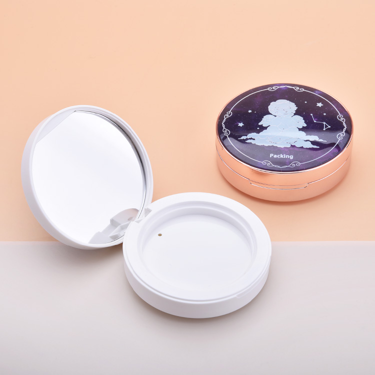 Empty Loose Face Compact Powder Compact, Empty Loose Compact for Loose Face Powder