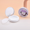 Empty Compact Case Loose Powder Compact with Mirror