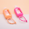 PET Bottles Manufacturer Wholesale, 60ml PET Bottle with Sanitizer Holder Bottle,colored Silicone Sanitizer Holder Bottle