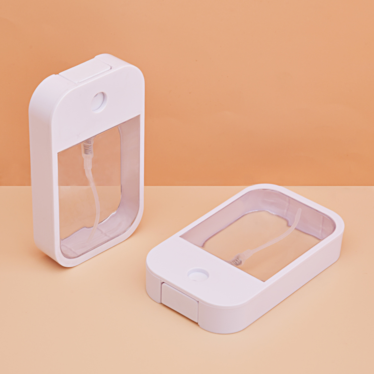 Frasco pulverizador de perfume em formato de cartão de 45ml