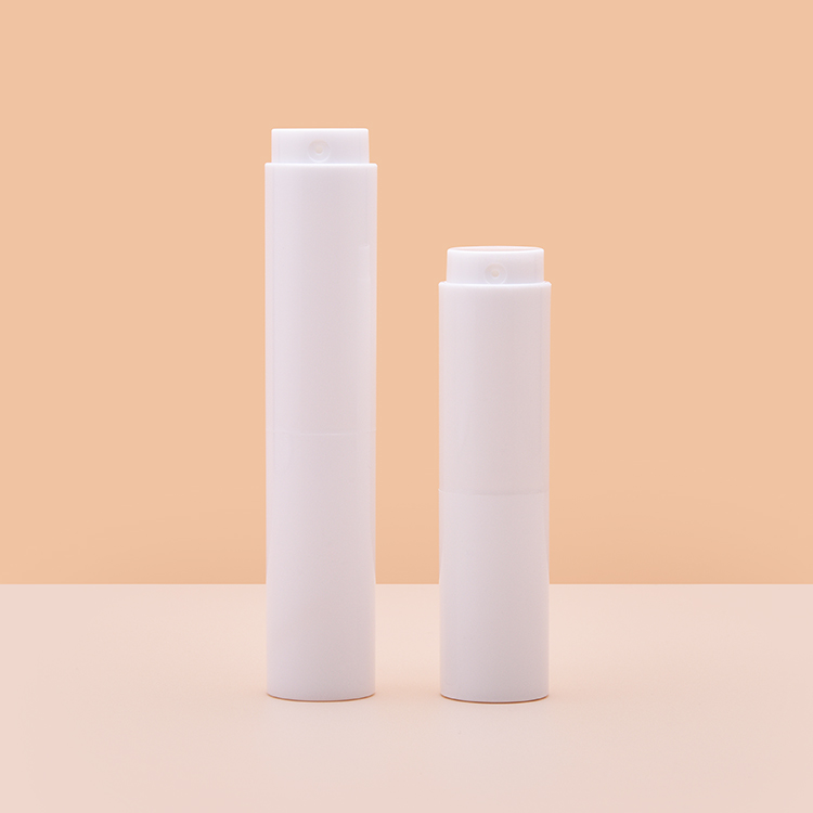 All Plastic Lip Balm Tube Empty Container, All Plastic White Lip Balm Tube