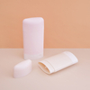Pink al por mayor 50G 65G 75g Forma de la tarjeta de la tarjeta Botella de desodorante ovalado