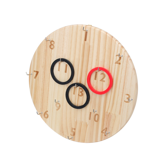 Ring Toss Games for Adults & Kids - Wall Games for Indoor & Outdoor Family Fun - Dorm, Garage, BBQ, Beach, Party, Camping & Yard Games for All Ages
