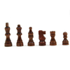  30 Years Factory 15" Wooden Chess Game Set Folding Chess Board Customization Accepted interior storage chess pieces FSC SALE.。
