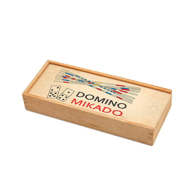 Desktop game Domino And Mikado Game Set.2 in 1 desktop games for kids ,mini toys.