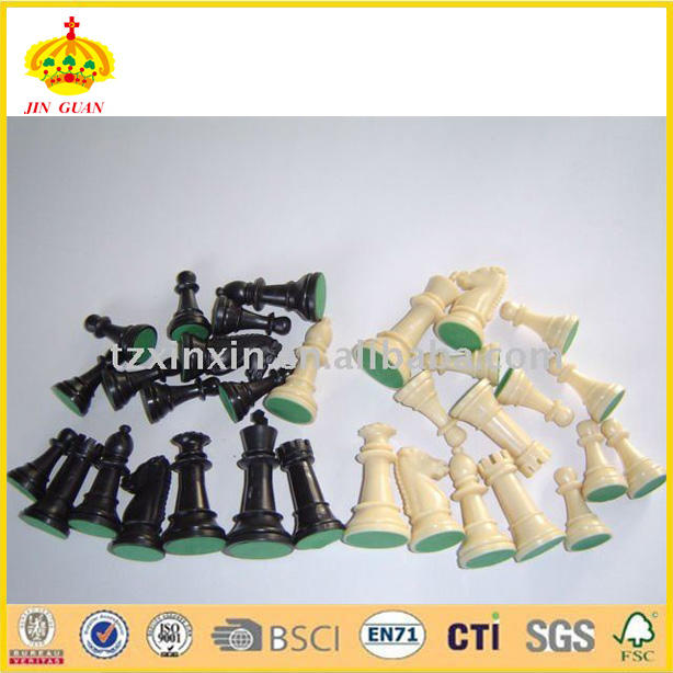 Plastic schach Chess Pieces In Size 2 or 2.5 Inch wooden pieces Meta land Crystal pawn pieces