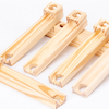 45pcs Building Blocks Educational Wooden Marble Glass Ball Track Stack Set