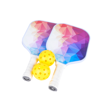 USAPA Thermoformed Pickleball Paddle LED Lights Custom T700 Carbon Fiber Titanium Accessories White Adult Training Paddle.
