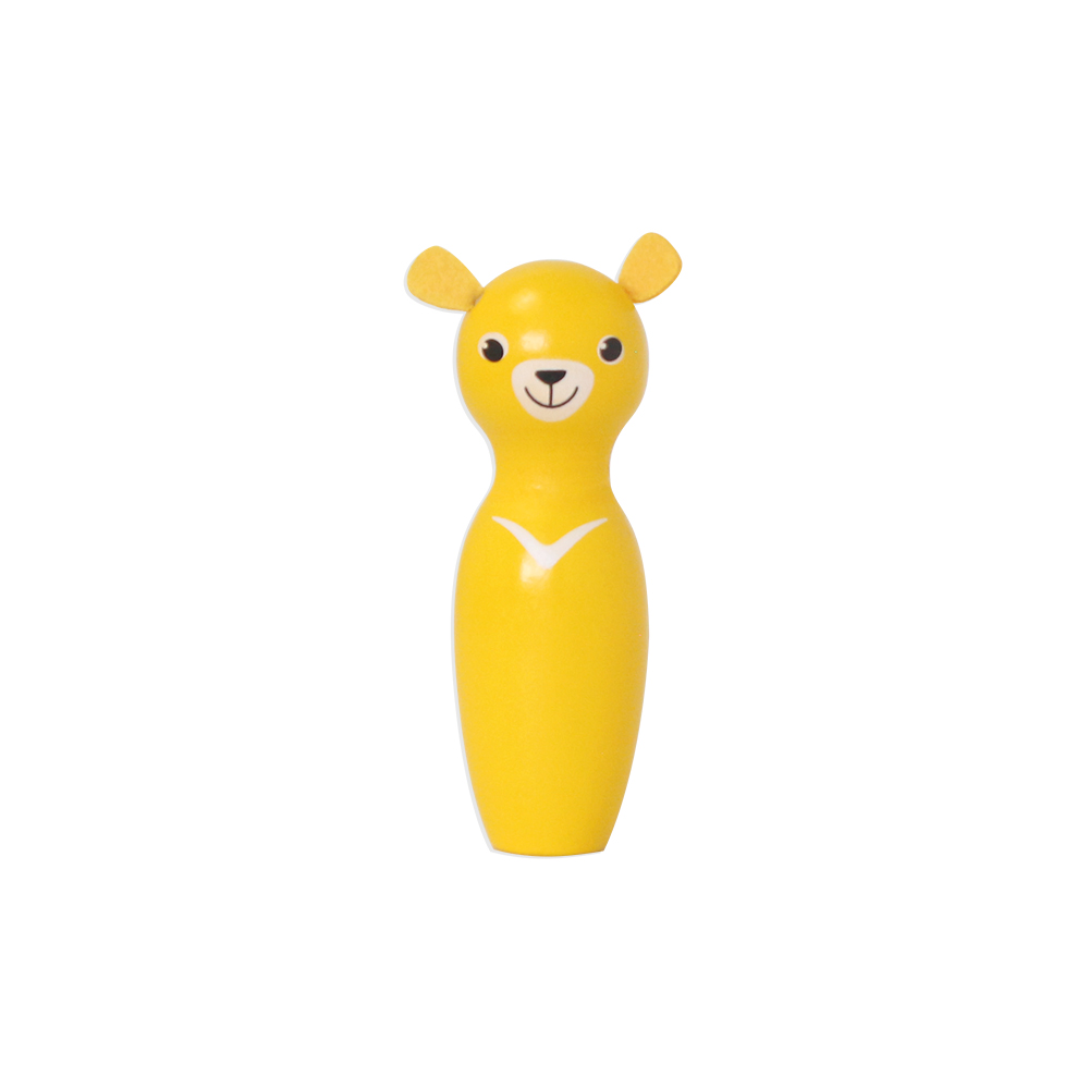 Kids Wooden Cartoon Animal Bowling Set Children Play Game Mini Bowling Ball Indoor Sports Intelligent Toys