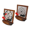 Novelty Toy Kids and Adults Dartboard Set with 6 Magnetic Darts Office Desk Game for Indoor Use Magnetic Dart Board