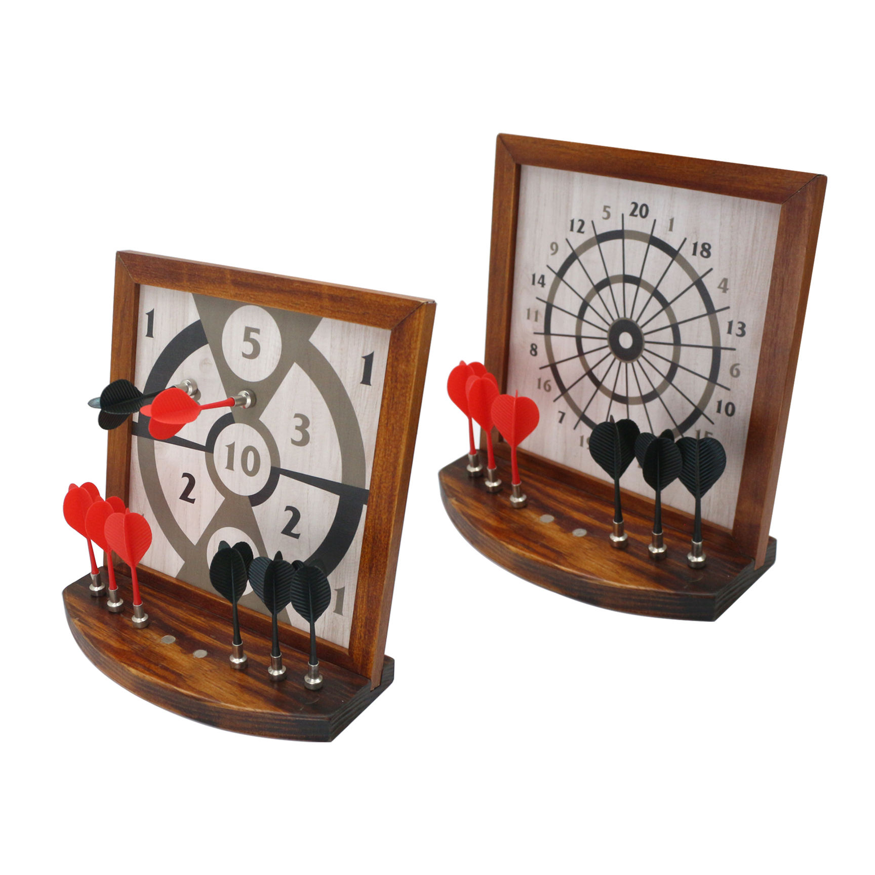 Novelty Toy Kids and Adults Dartboard Set with 6 Magnetic Darts Office Desk Game for Indoor Use Magnetic Dart Board