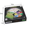  6 player Ludo Snakes and Ladders 2 in 1 Board Game Complete Set with Pegs 2 Dies for Family Game Night and Classroom for All Age