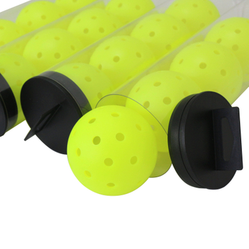 Pickleball Balls 40 Holes 74mm Outdoor Duroable 1PC Molded Pickleball Balls。