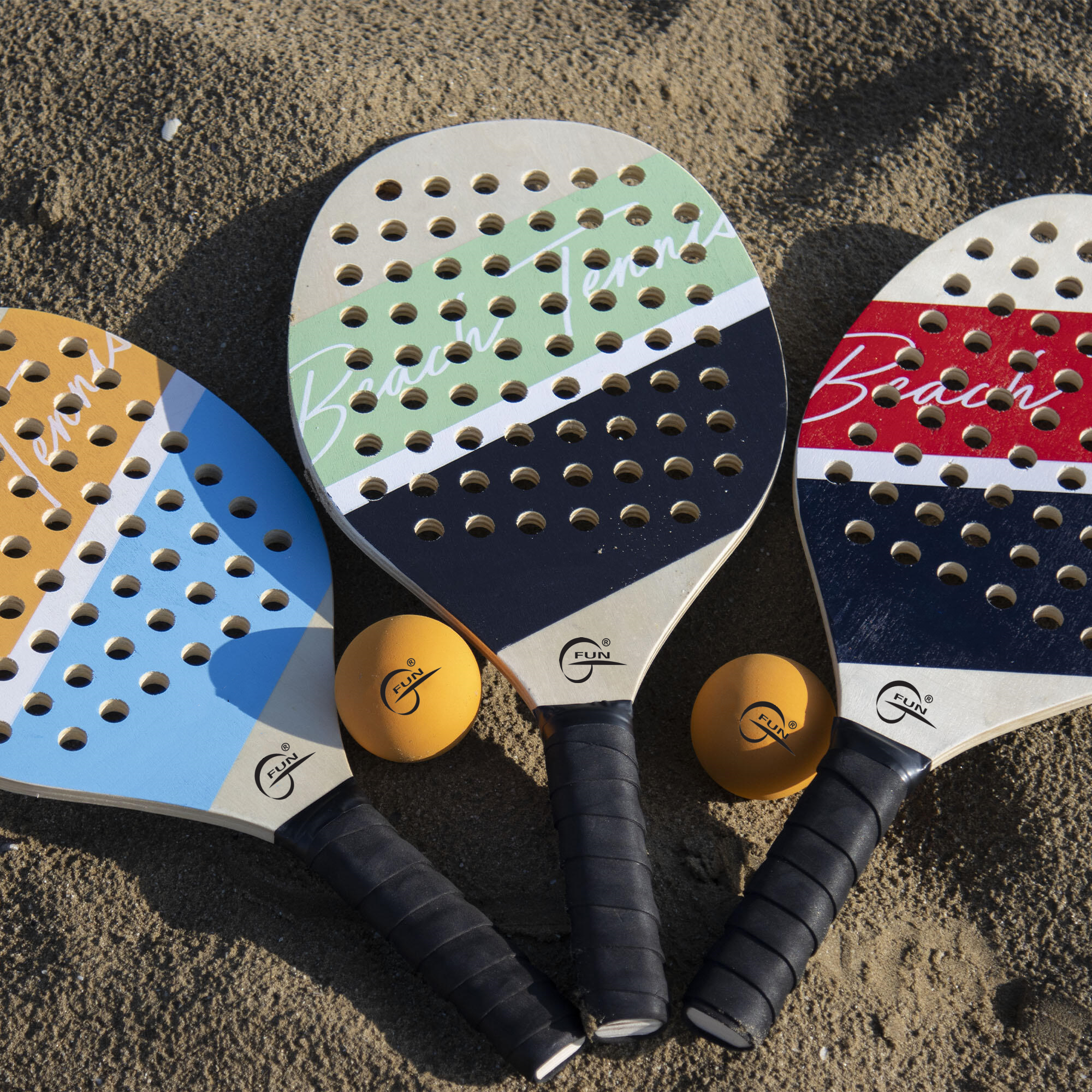 Beach Tennis Equipment Plywood Core Beach Tennis Racket