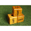 Xinxing Giant Wooden Yard Dice Set of 6 Yardzee and Yardkle Games Yard Outdoor Lawn Games for Adults and Family