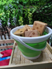 Wooden Wagon Game Center Including Many Outdoor Game Cornhole, Washers,tumbling Tower ,Yard Dice And Pong 