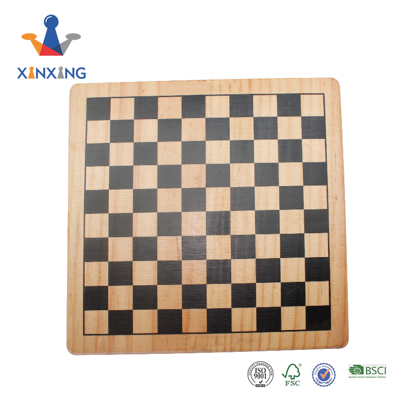 Educational handmade 11 inch wooden chess board Toys for Adults Kids