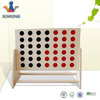 Giant Wooden 4 in A Row Game Assembly with Storage Bag, Huge 4 Connect in A Row Family Game Fun for Adults And Kids 