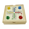  Multi-function Tabletop Wood Game Set Includes Chess set Checker Backgammon Ludo Domino Mikado etc board game