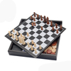5 in 1 Chess Box Table Game Playing Backgammon , Chess ,poker ,dice