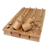 Wooden Activity Sensory Toy Shape Sorter Early Learning Educational Montessori Toys for 1+ Year Old get Smarter