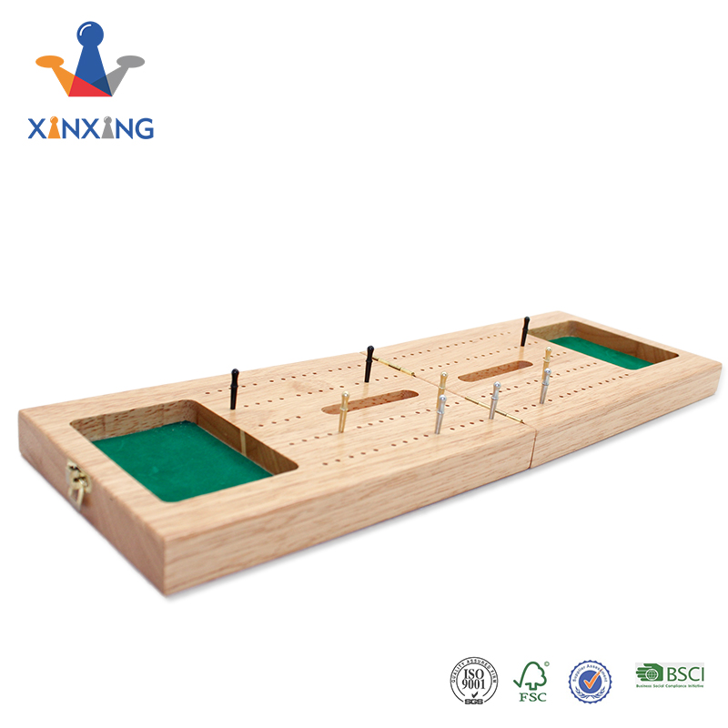 Manufacturers Directly Supply Solid Wood Party Board Games Wooden Game Scoreboard Foldable Card Scoreboard