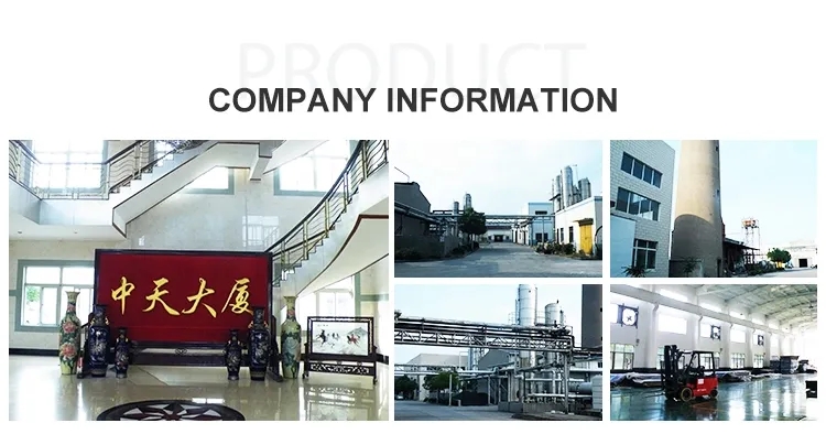 Changzhou Zhongtian Ignifuge foi decorative informații despre companie