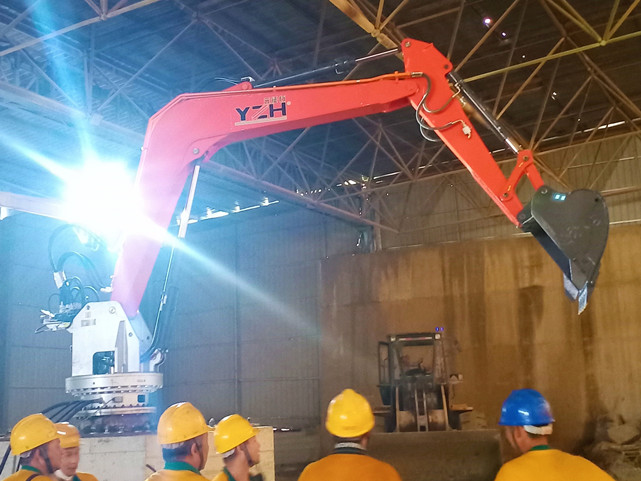 YZH Robot Arm Hydraulic Manipulator دستکاری هیدرولیک بازوی ربات YZH