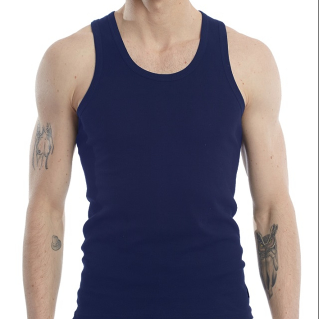 High Quality Men Vest Cotton All Seasons Stretch Slim Gym Vest Men Tank Tops Man Sleeveless Vest