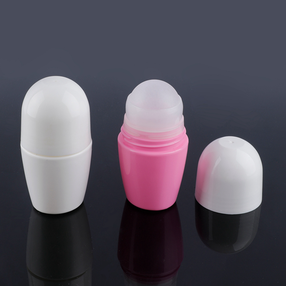 Widely Used Skin Care Fragrance Serum Pink Roll on Bottle 50 Ml Plastic,custom 50ml Roll on Bottle,roller Bottles