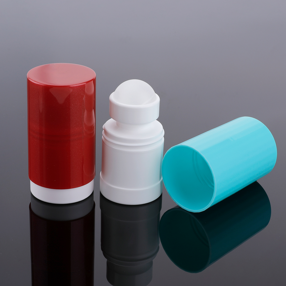 Market Most Popular Serum Eye Essence Perfume Plastic Roller Round Shape Smooth Roll On Ball Bottle For Skincare