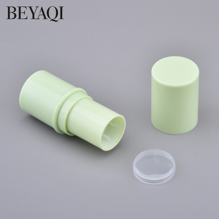 Bon Marché Vide Plastique Rose Déodorant Conteneur 5G 7G Court Rond Base Correcteur Bâton Tube Rouge À Lèvres Emballage Cosmétique