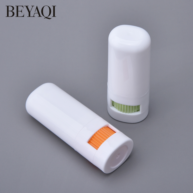 Contenedor De Barra Desodorante Tubo De Lápiz Labial De Torsión Oval De Crema Personalizado Tubo De Contenedor De Lápiz Labial Único De Su Propia Marca