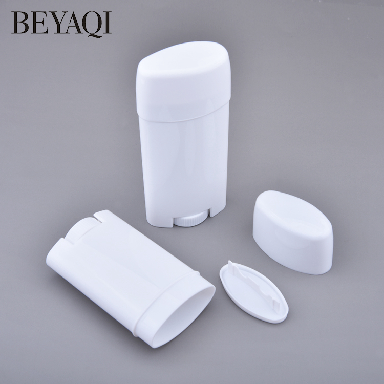 Desodorante De Recubrimiento Rotativo Oval Gel Vacío Contenedor De Desodorante Reutilizable Embalaje De Botella Pegajosa