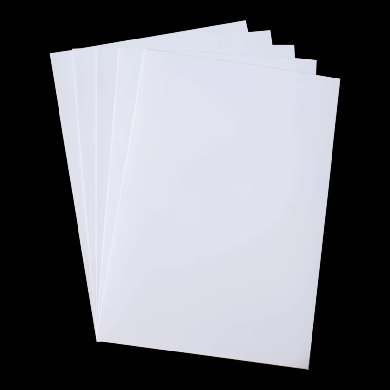 Подлога од ПВЦ картички од бела мат со висока издржливост