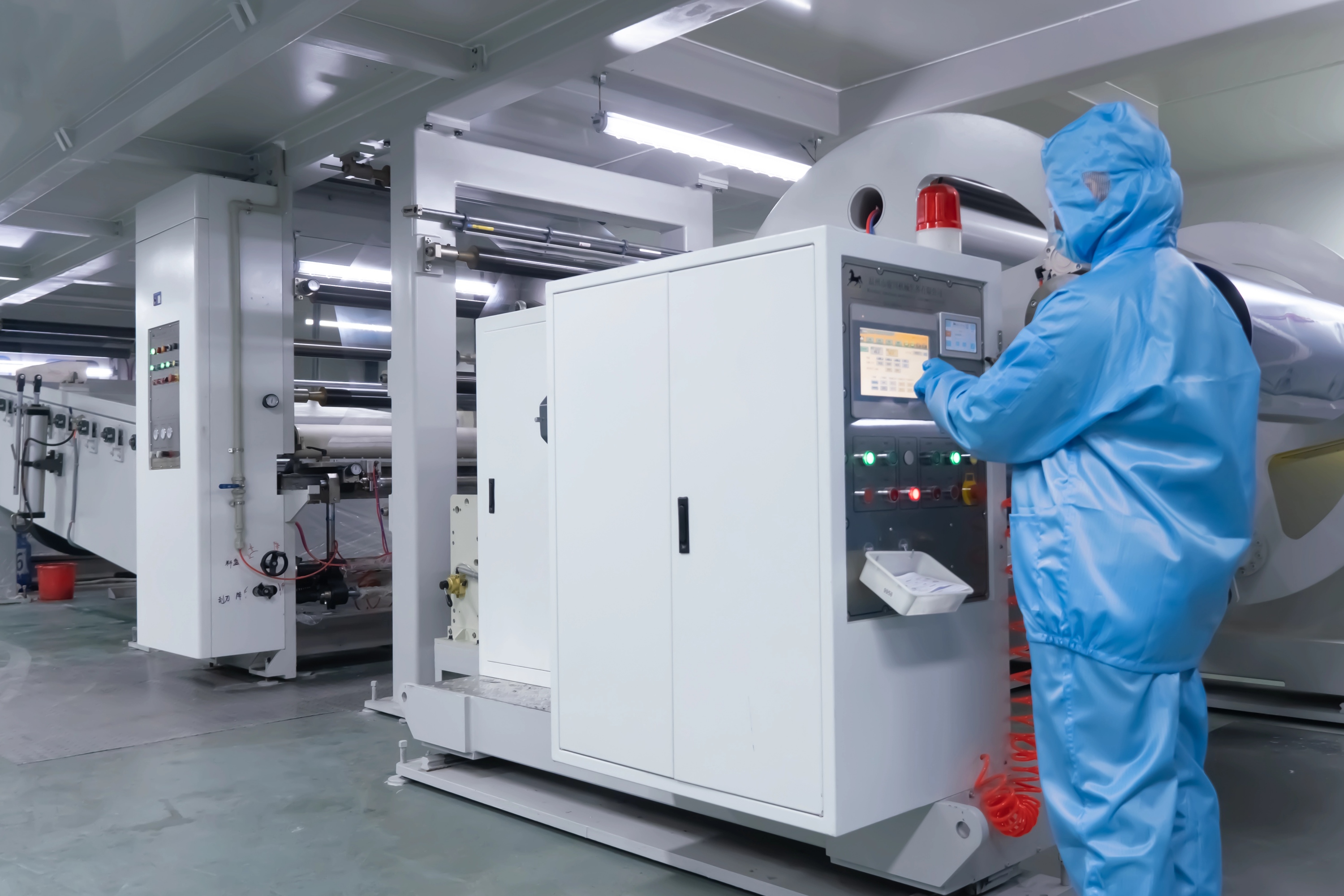 Wallis-Produktionslinie f&uuml;r pharmazeutische PVC-Hartplatten