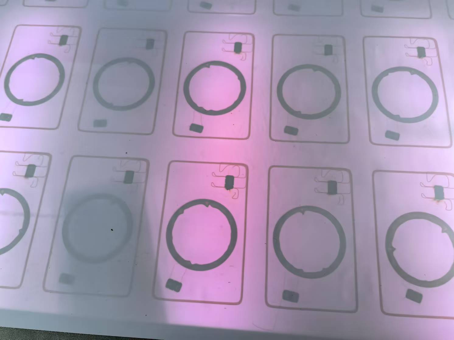 RFID 인레이 시트 예